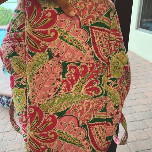 PINWHEEL PINK VERA BRADLEY GET CARRIED AWAY BAG - Picture 4 of 4